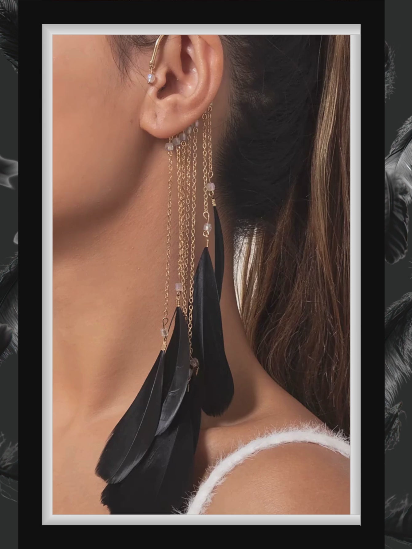Feather Ear Cuff