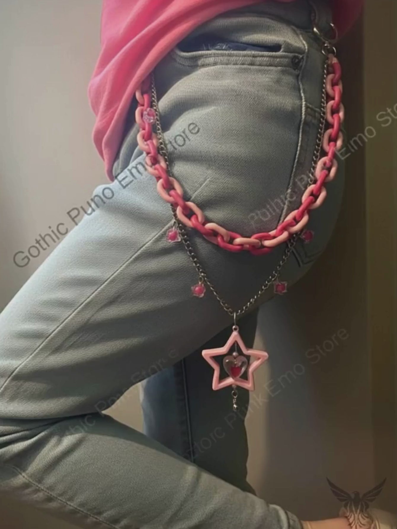 Kawaii Kandi Pants Chain