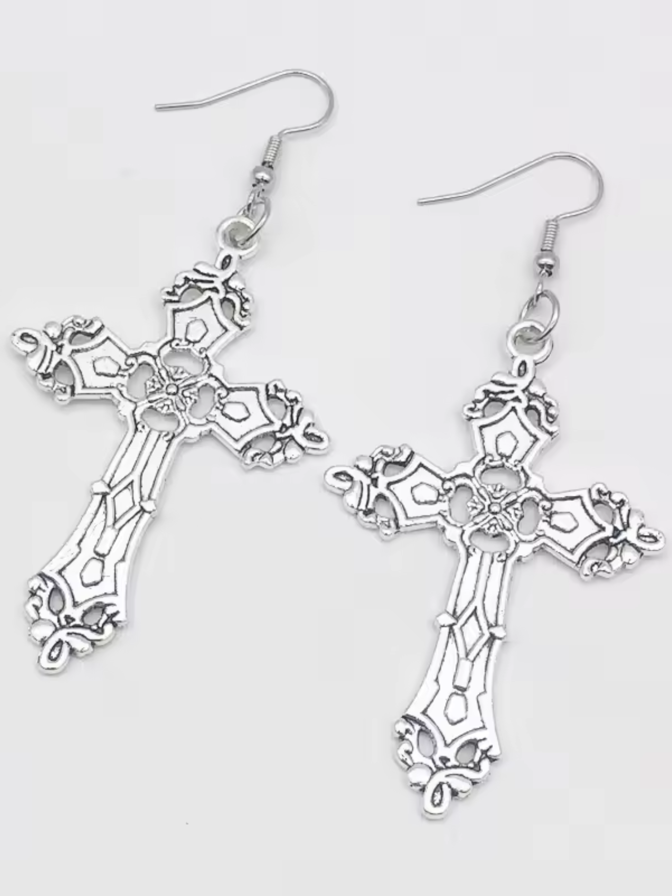 Cross Minimal Earrings