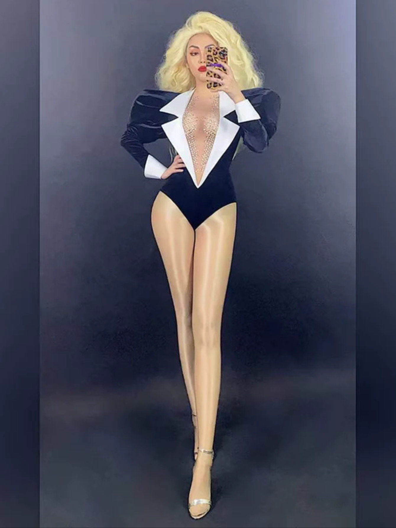 Tuxedo 2pc Dress