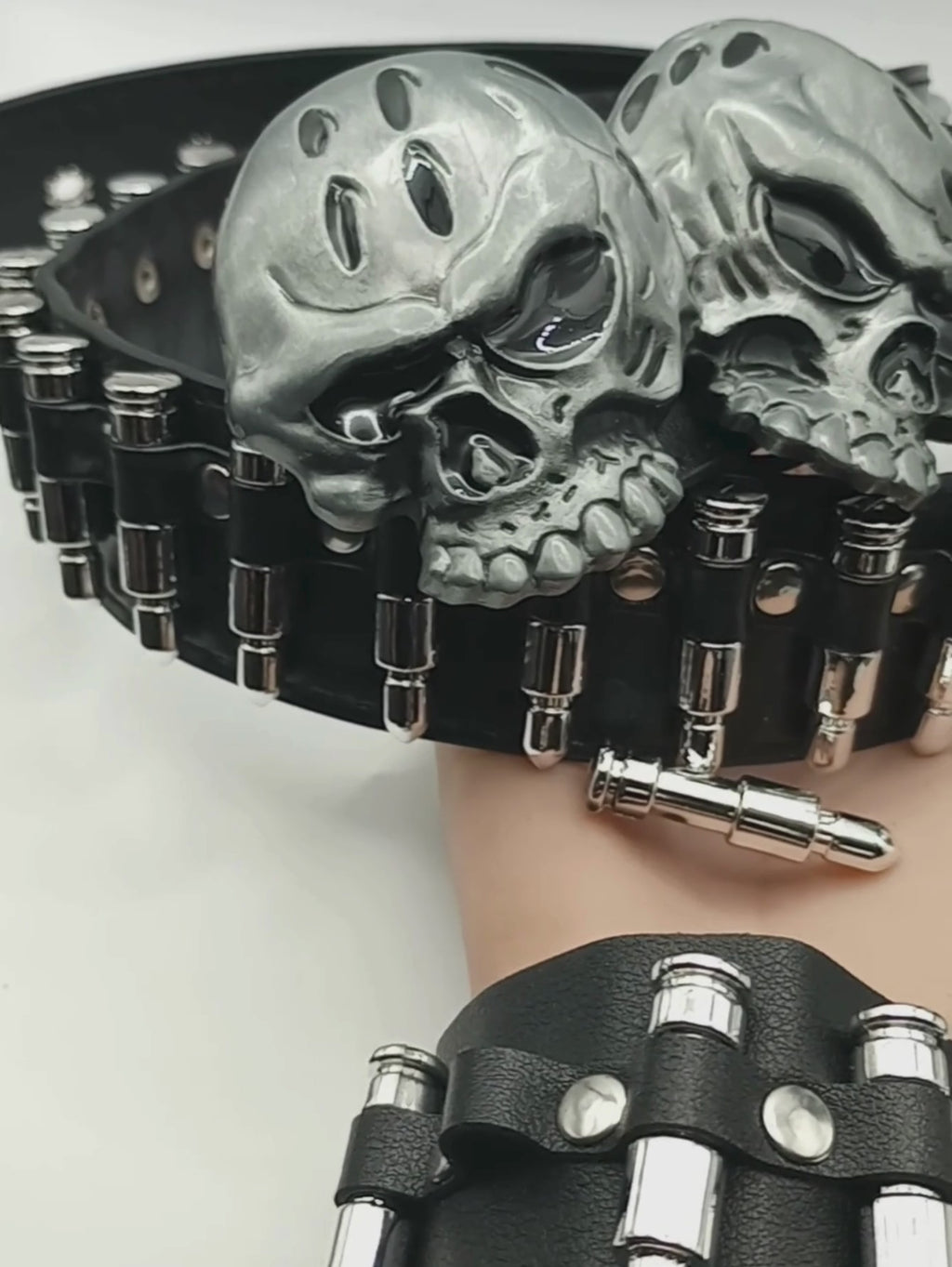 Skull Bullet Belt