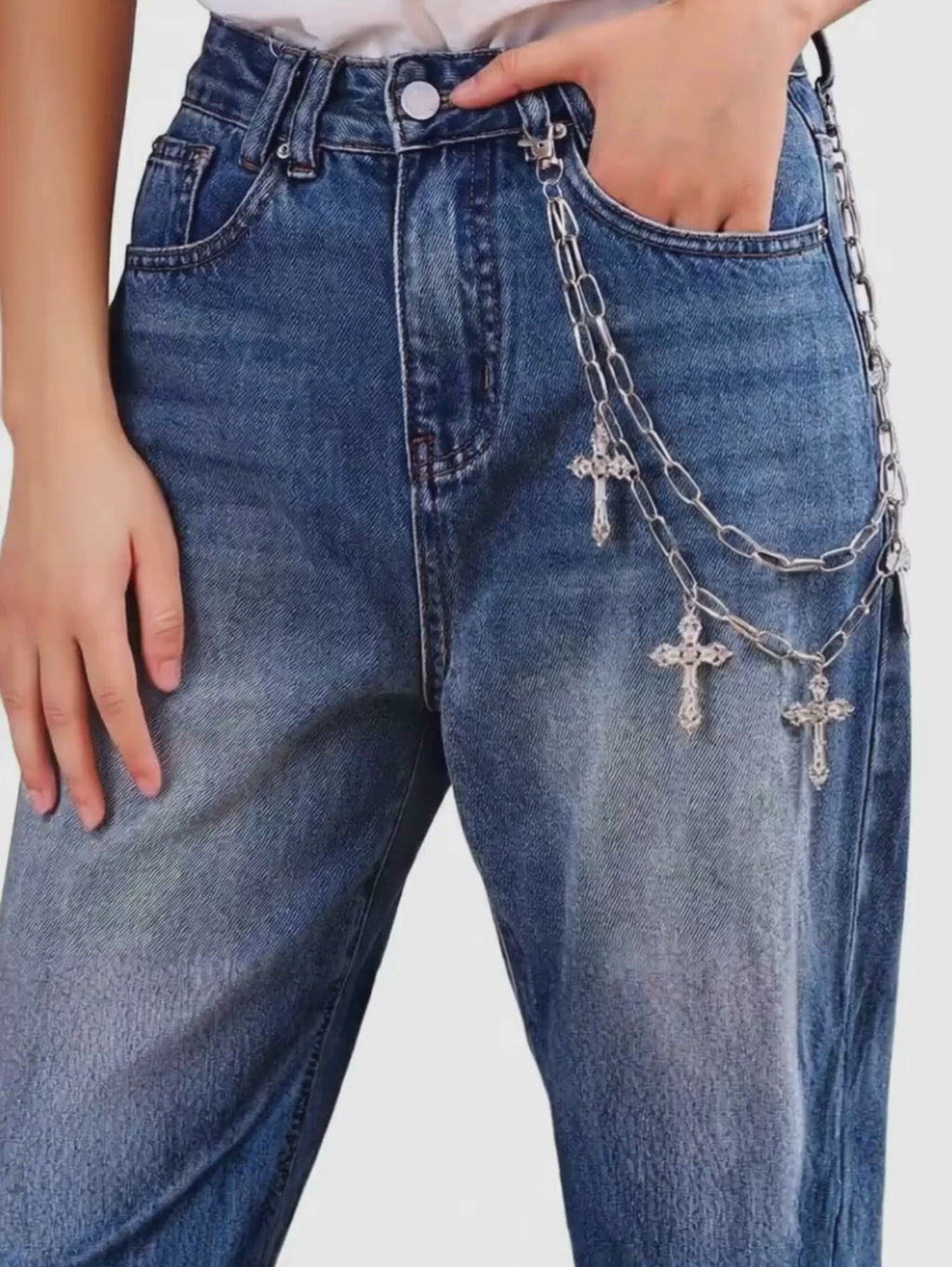 Cross Pants Chain