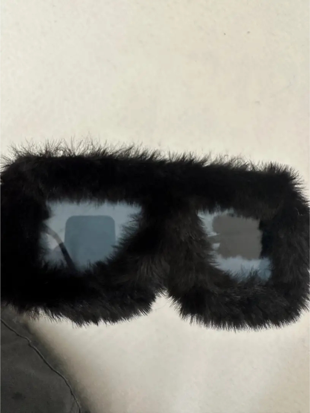 Fur Winter Sunglasses