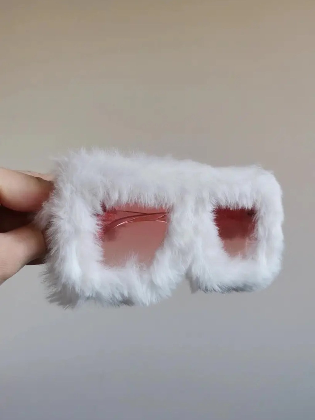 Fur Winter Sunglasses