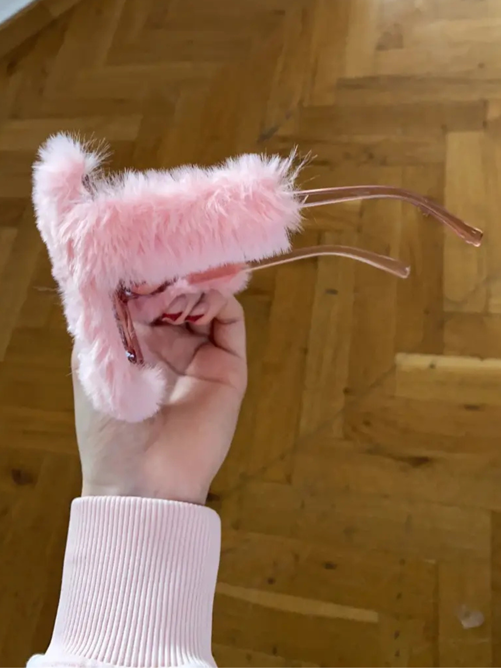 Fur Winter Sunglasses