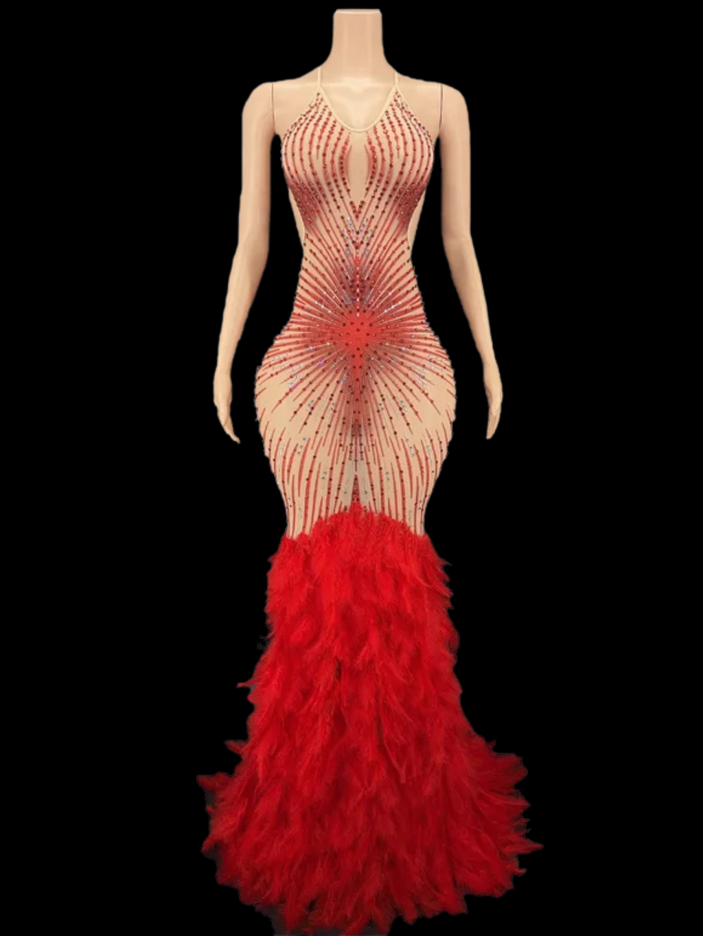 Red Sparkle Dress