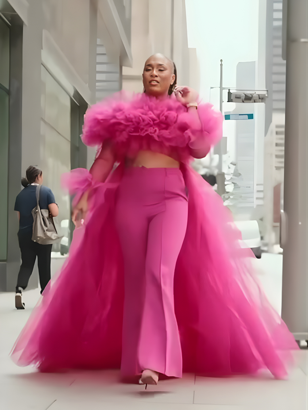 Hot Pink Birthday Instagram Cape