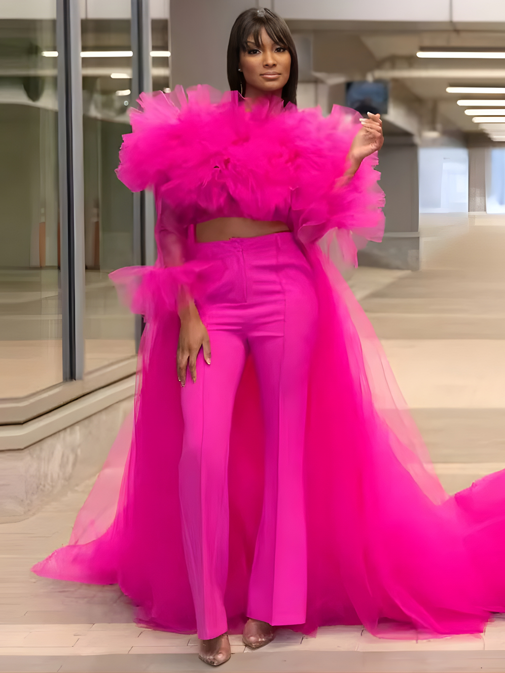 Hot Pink Birthday Instagram Cape