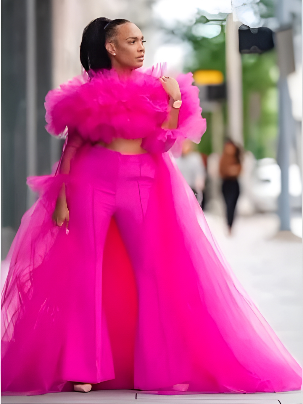 Hot Pink Birthday Instagram Cape
