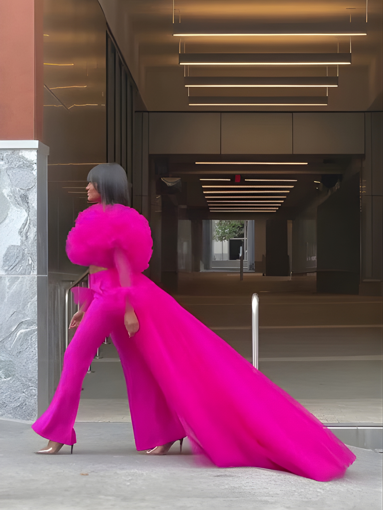 Hot Pink Birthday Instagram Cape