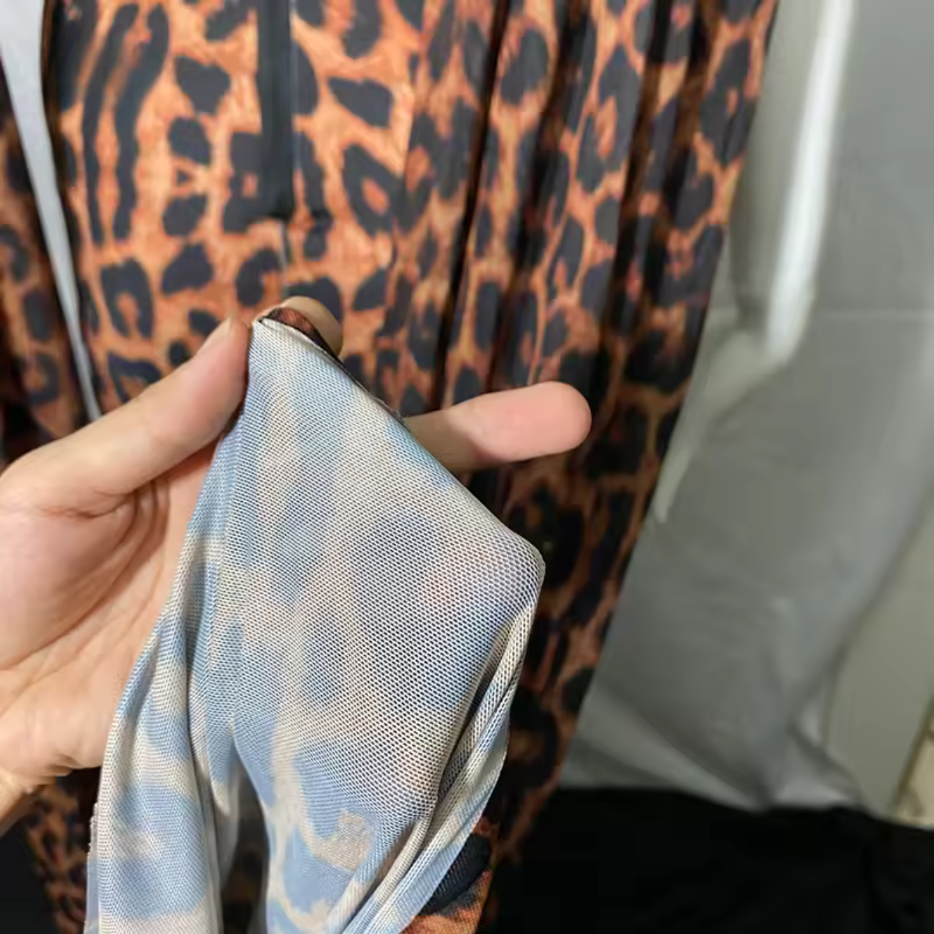 Leopard Drag Queen Costume With Gloves
