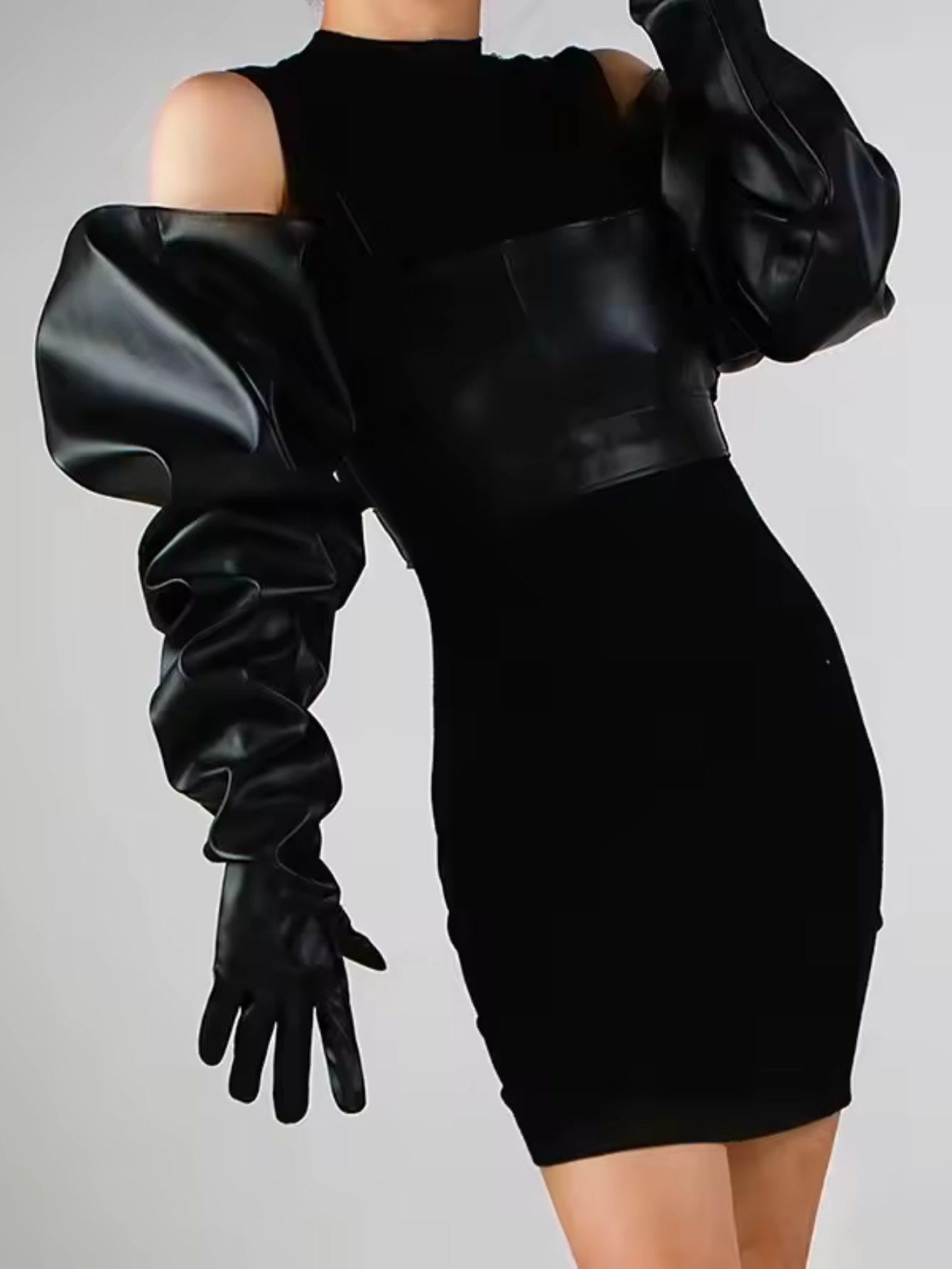 Oversized Dramatic Gloves
