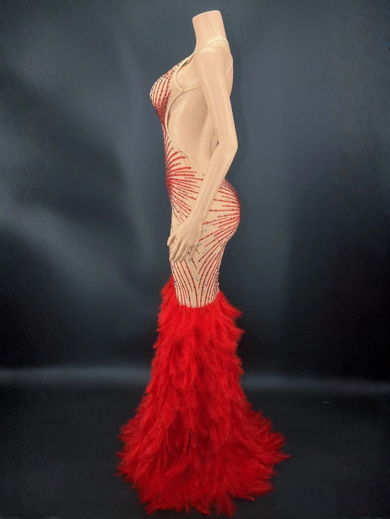 Red Sparkle Dress