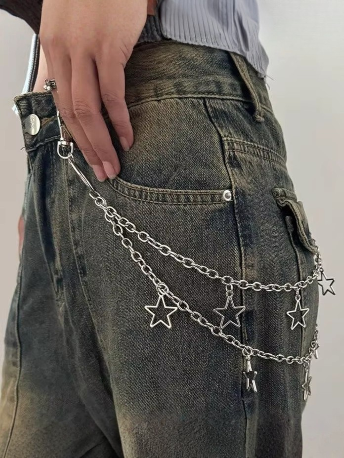 Star Astrology Wallet Chain