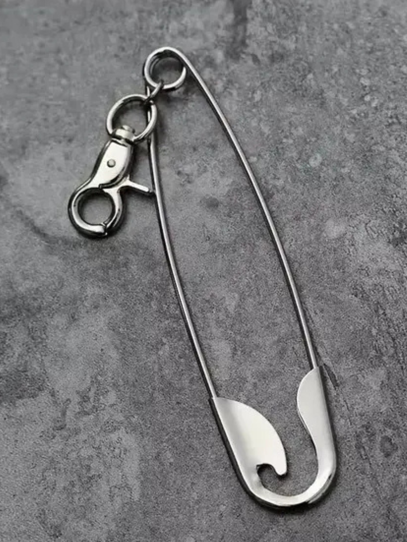 Punk Safety Pin Pants Clip