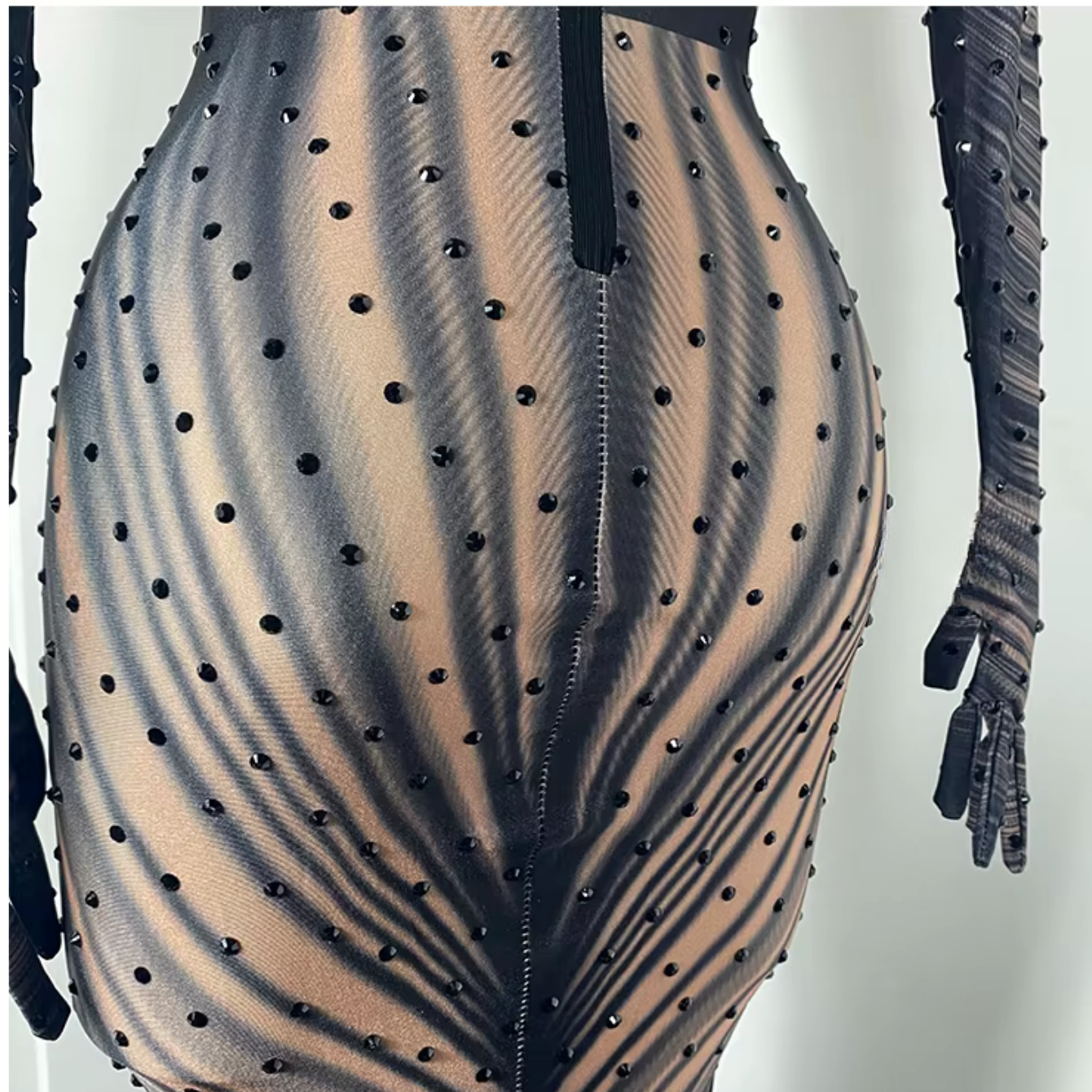 Black TikTok Glove Dress