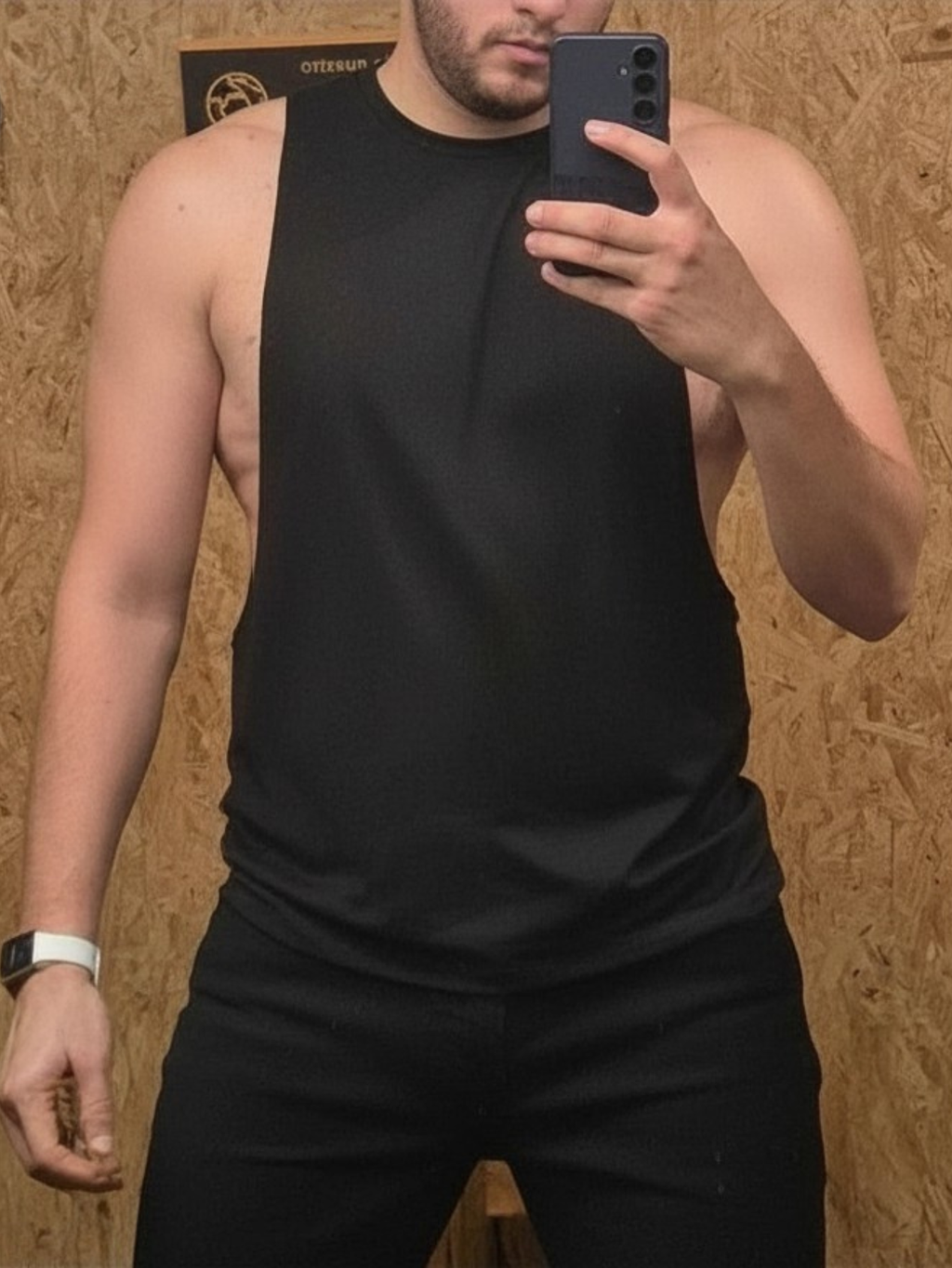 Deep Cut Muscle Tank Top Shirt