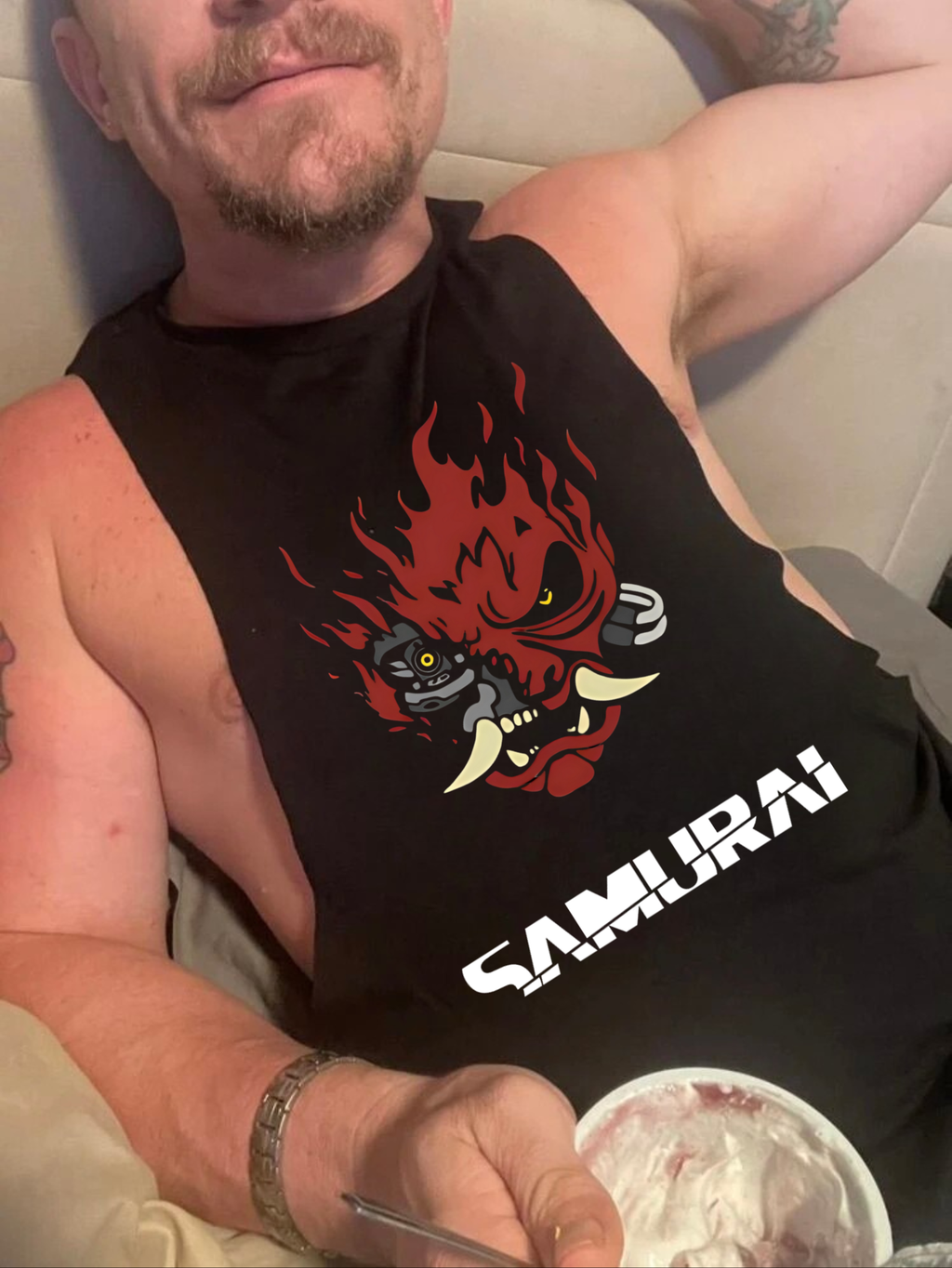Johnny Silverhand Cyberpunk 2077 Tank Top