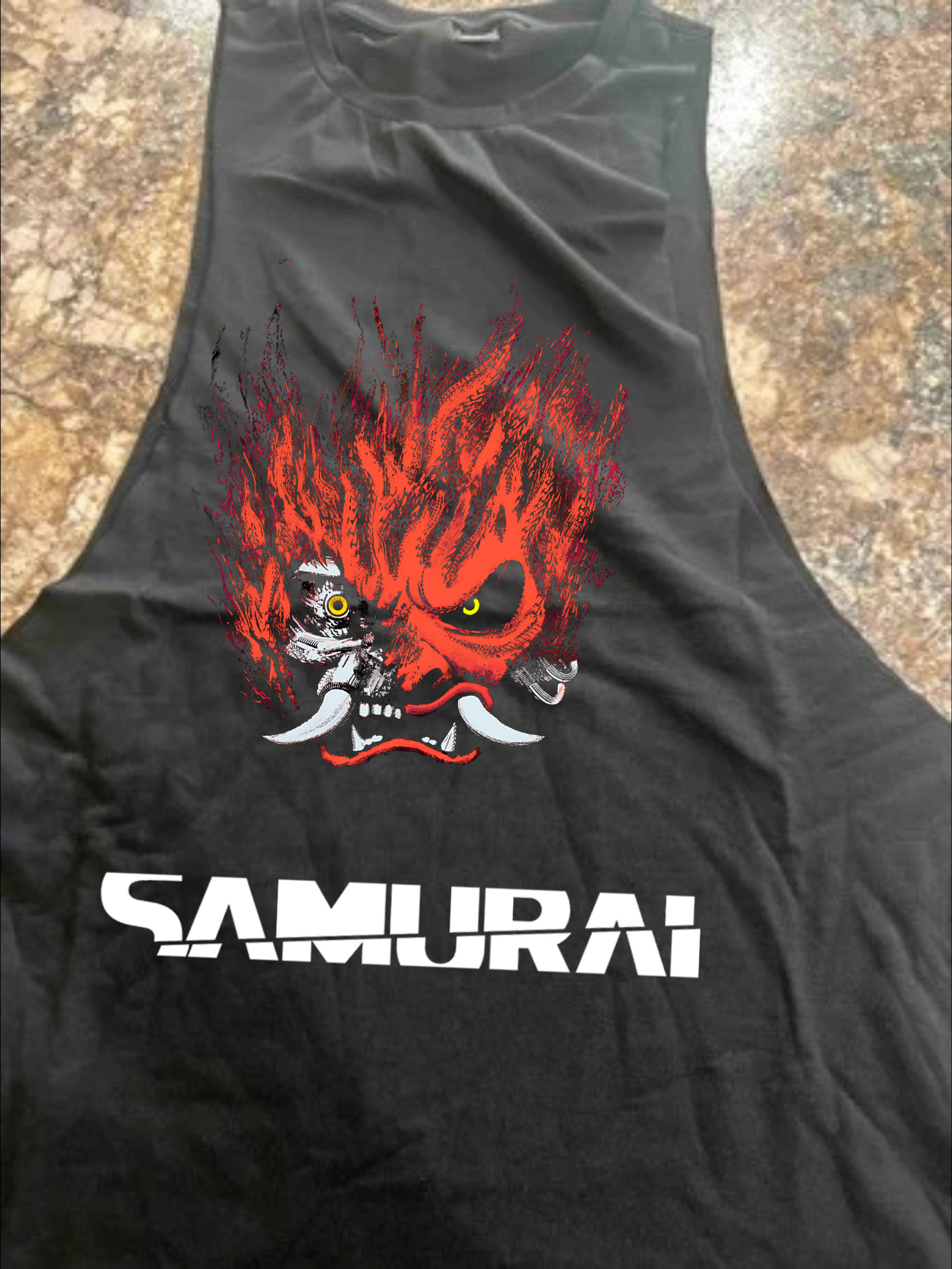 Johnny Silverhand Cyberpunk 2077 Tank Top