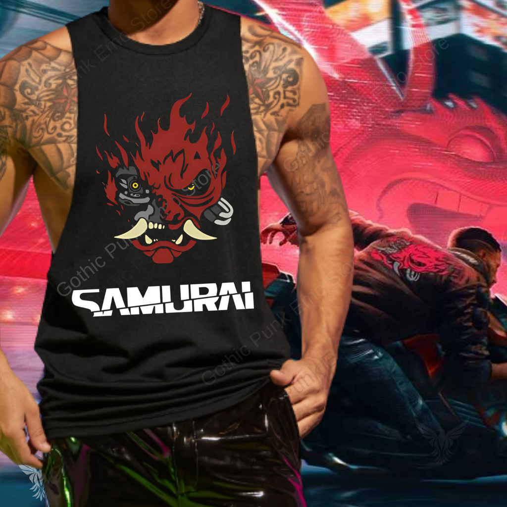 Johnny Silverhand Cyberpunk 2077 Tank Top