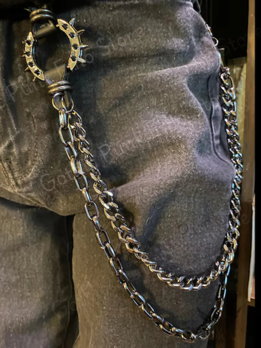 Bronze Vintage Wallet Chain