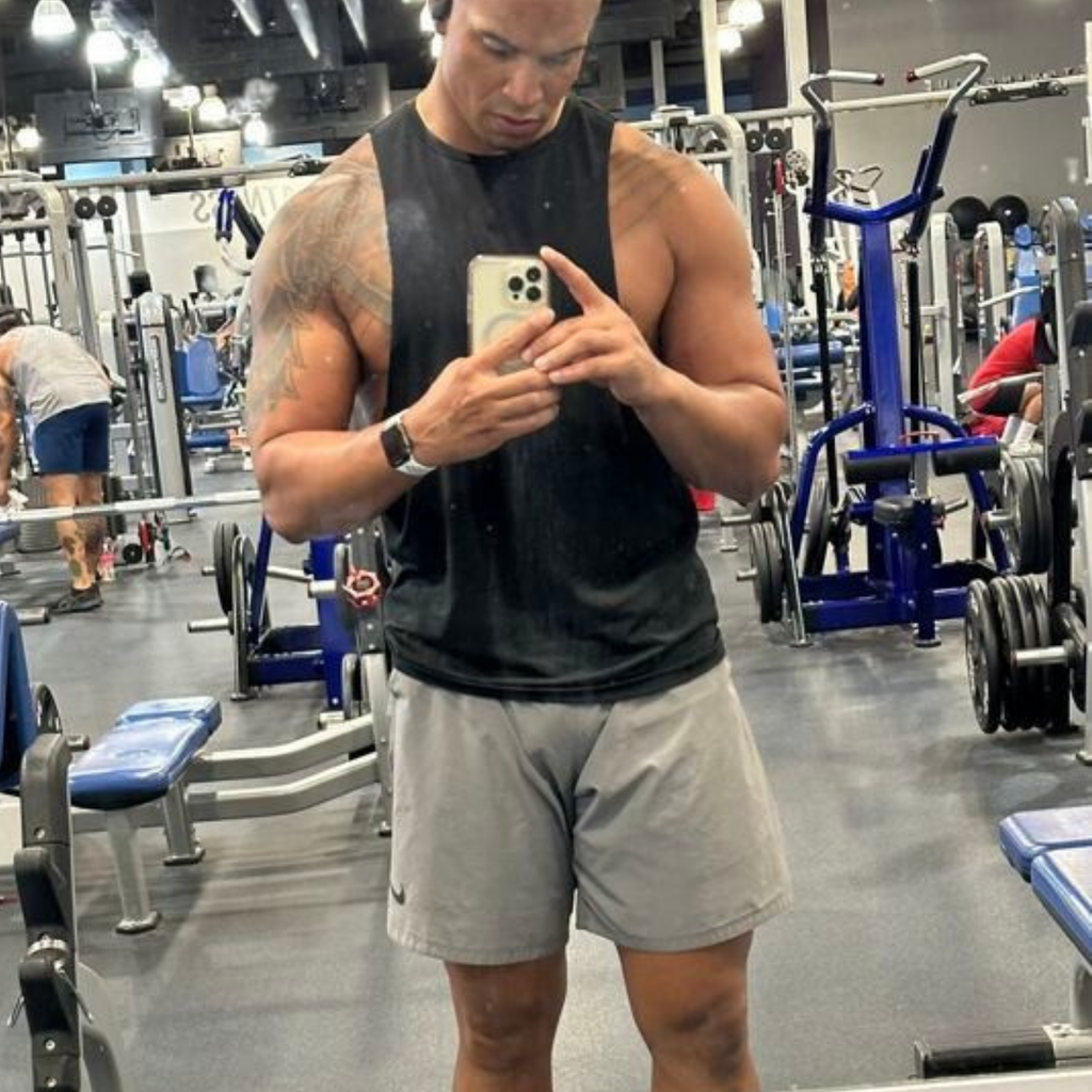 Deep Cut Muscle Tank Top Shirt