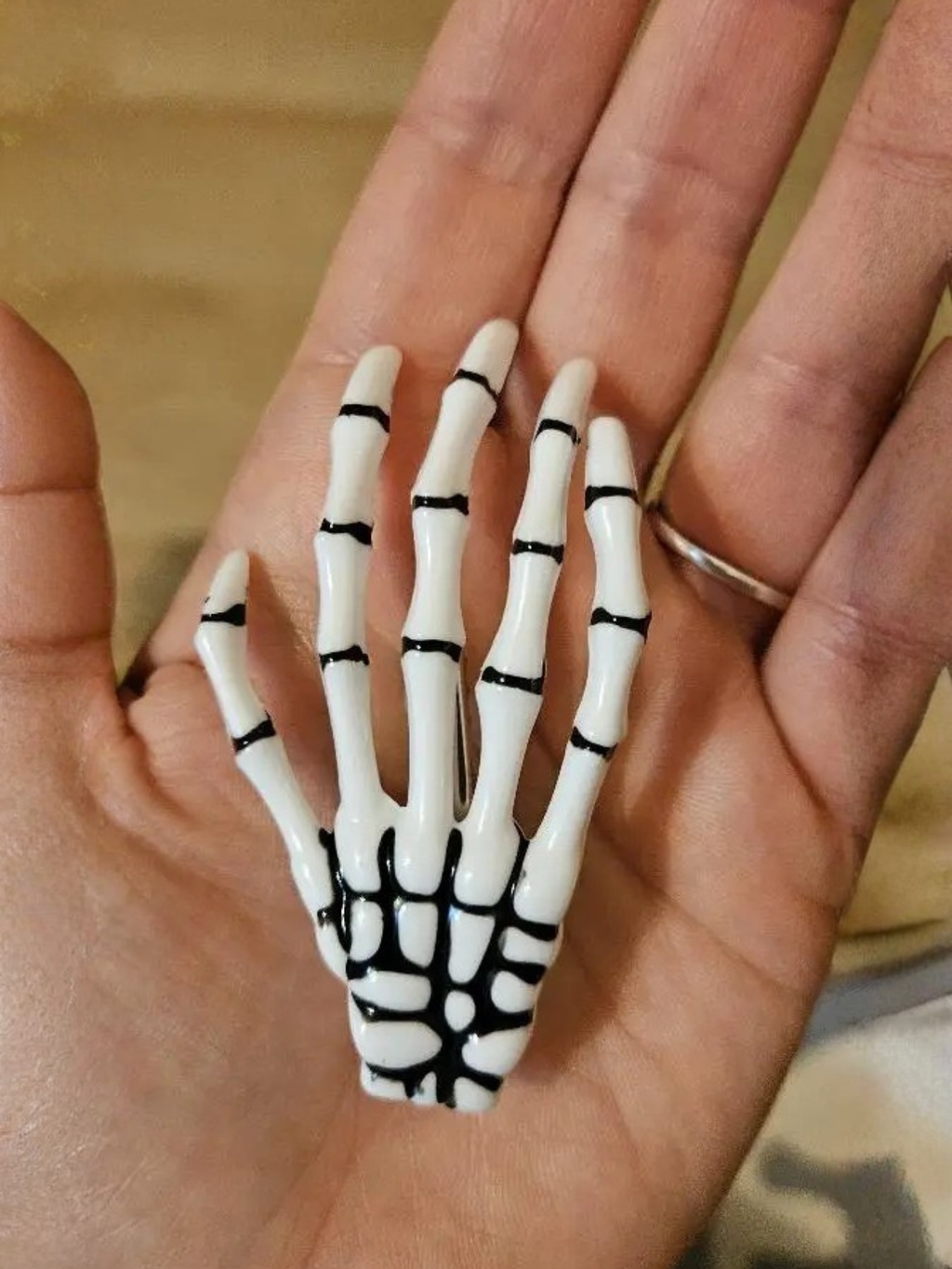 Viral Skeleton Hair Clips