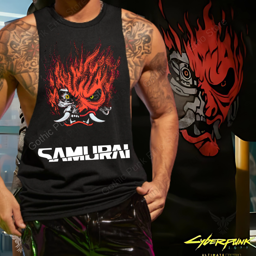 Johnny Silverhand Cyberpunk 2077 Tank Top