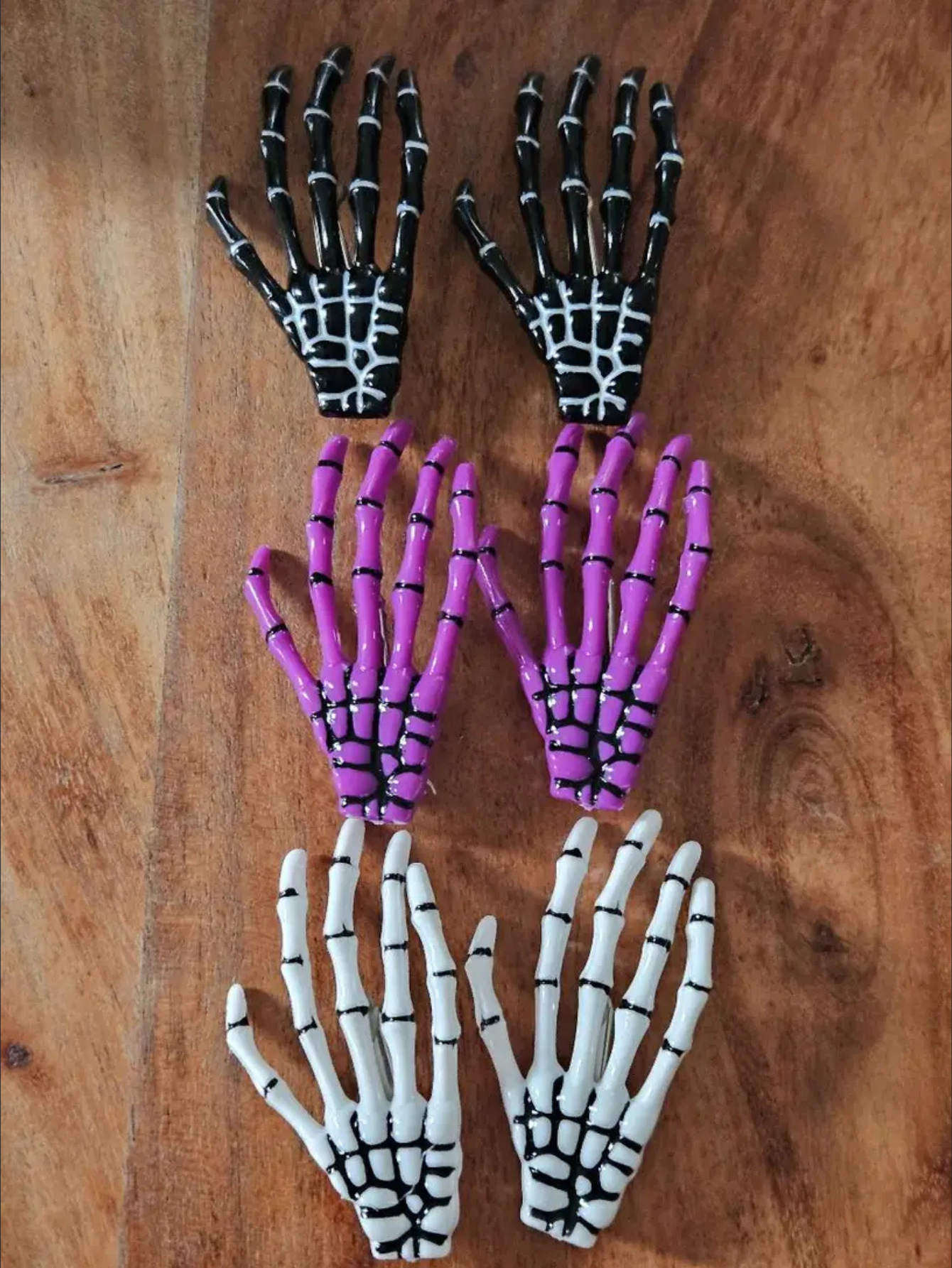 Viral Skeleton Hair Clips