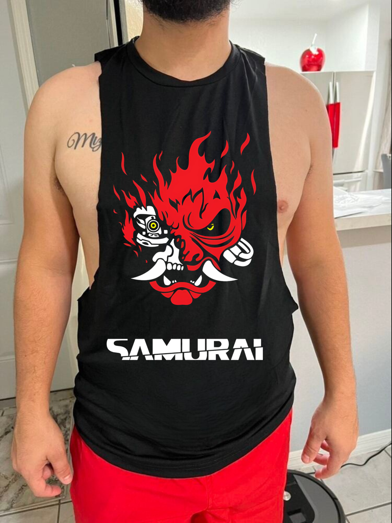 Johnny Silverhand Cyberpunk 2077 Tank Top