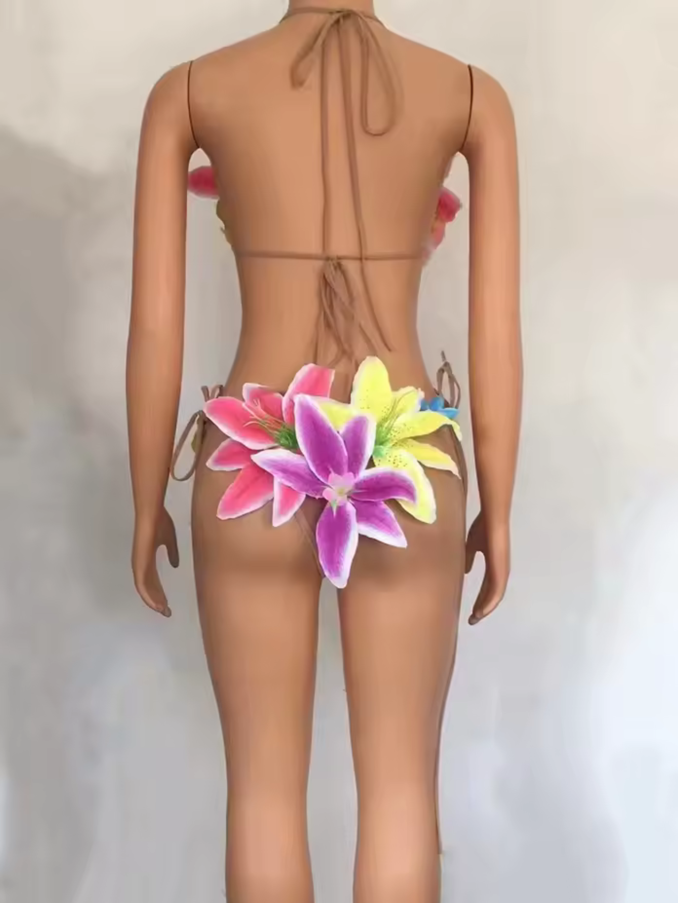 TikToc Flower 3D Bikini