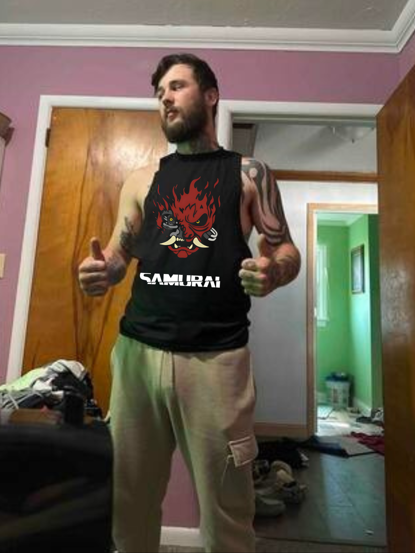Johnny Silverhand Cyberpunk 2077 Tank Top
