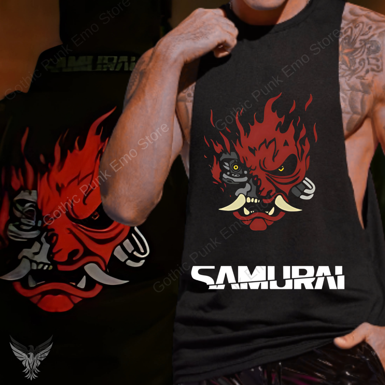 Johnny Silverhand Cyberpunk 2077 Tank Top