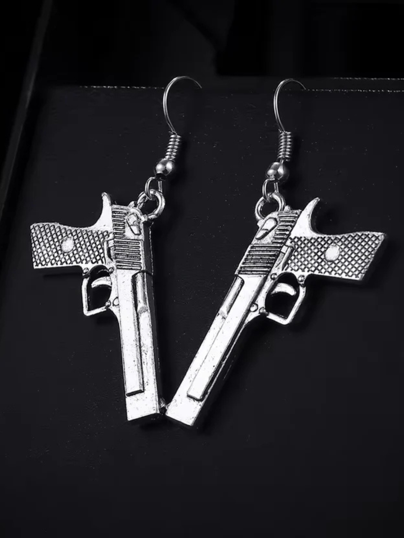 Gun Earrings
