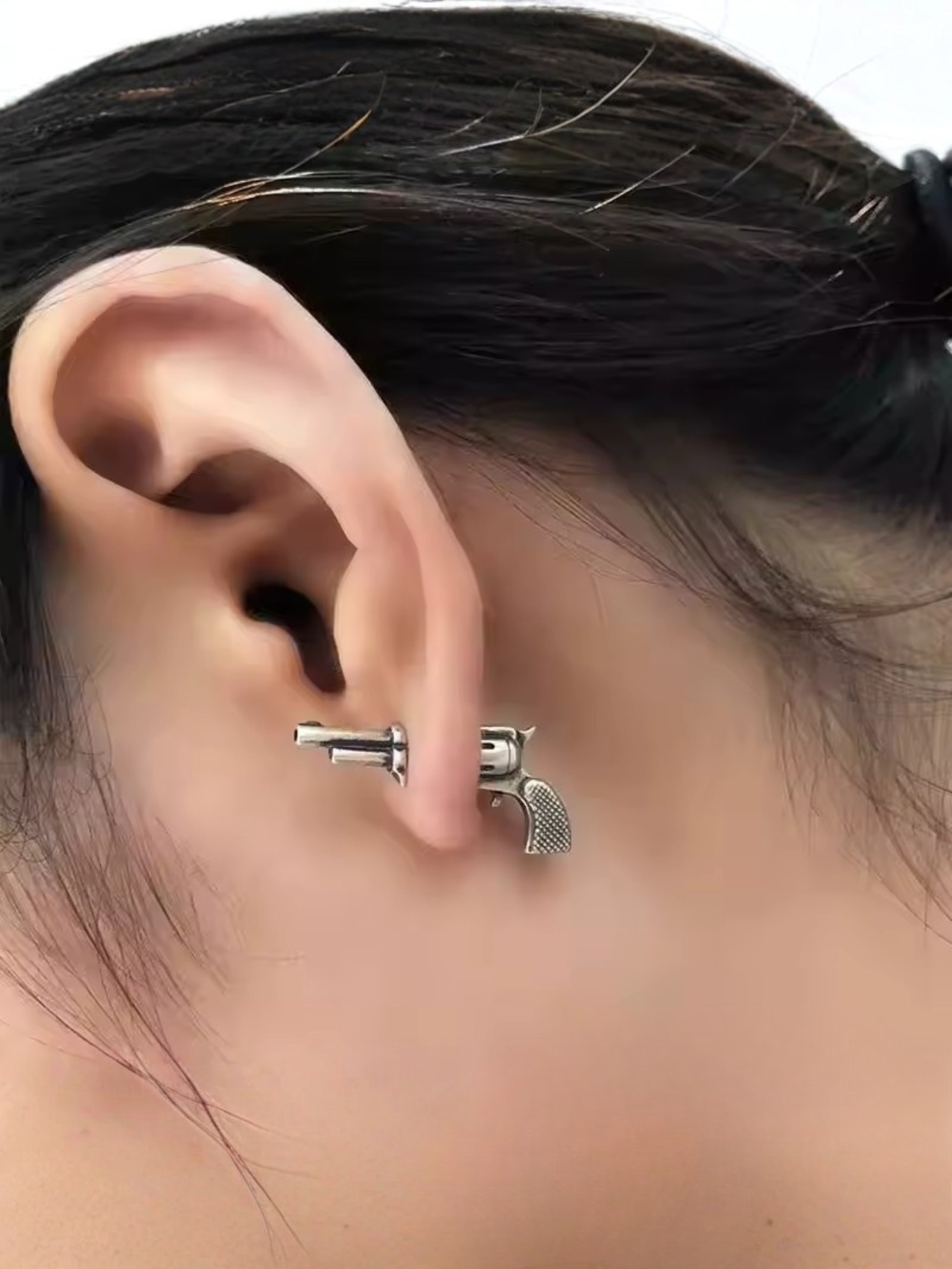 Gun Earrings