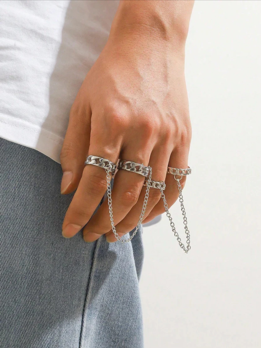 Kurapika Chain Ring Anime Cosplay