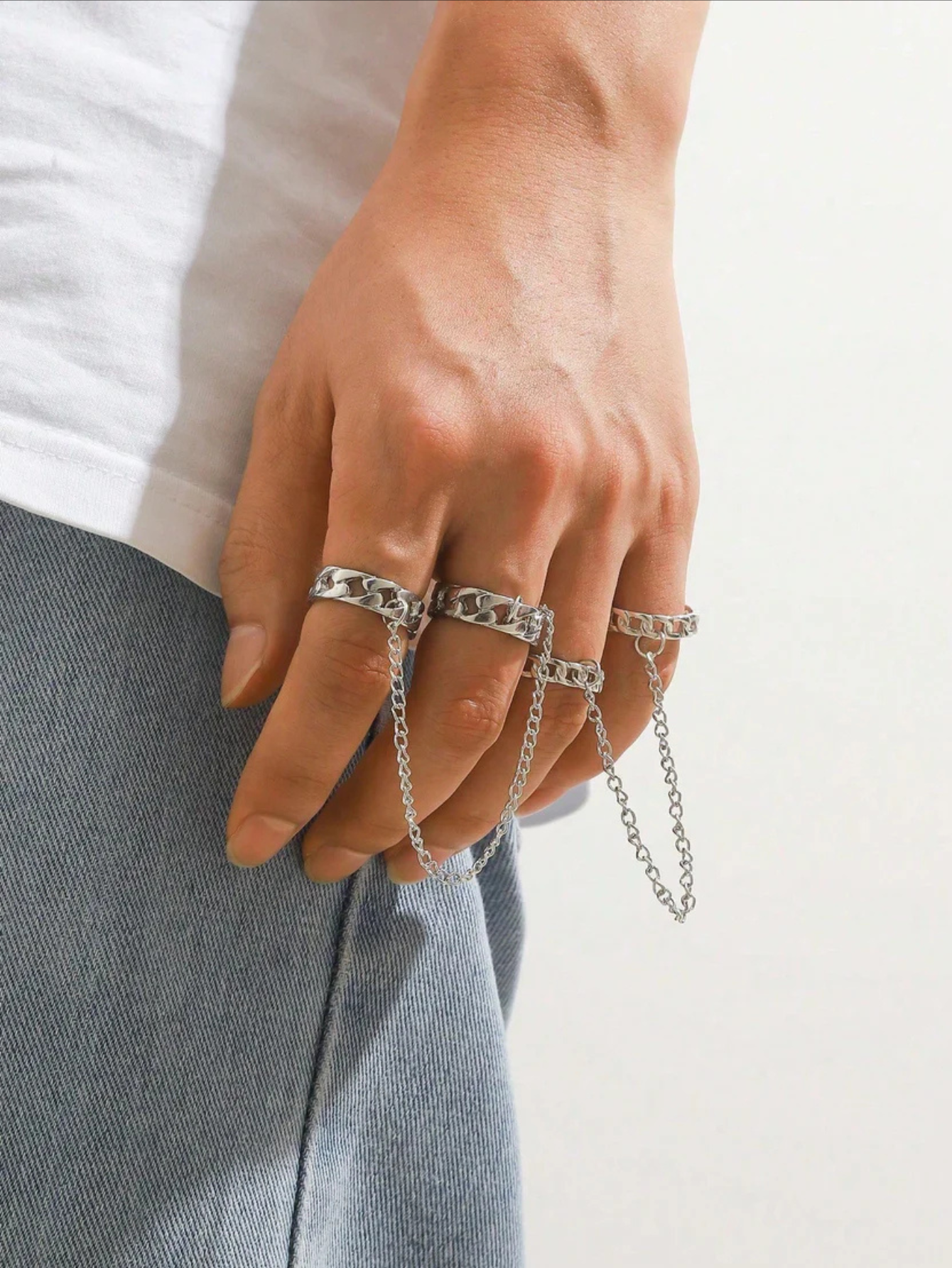 Kurapika Chain Ring Anime Cosplay