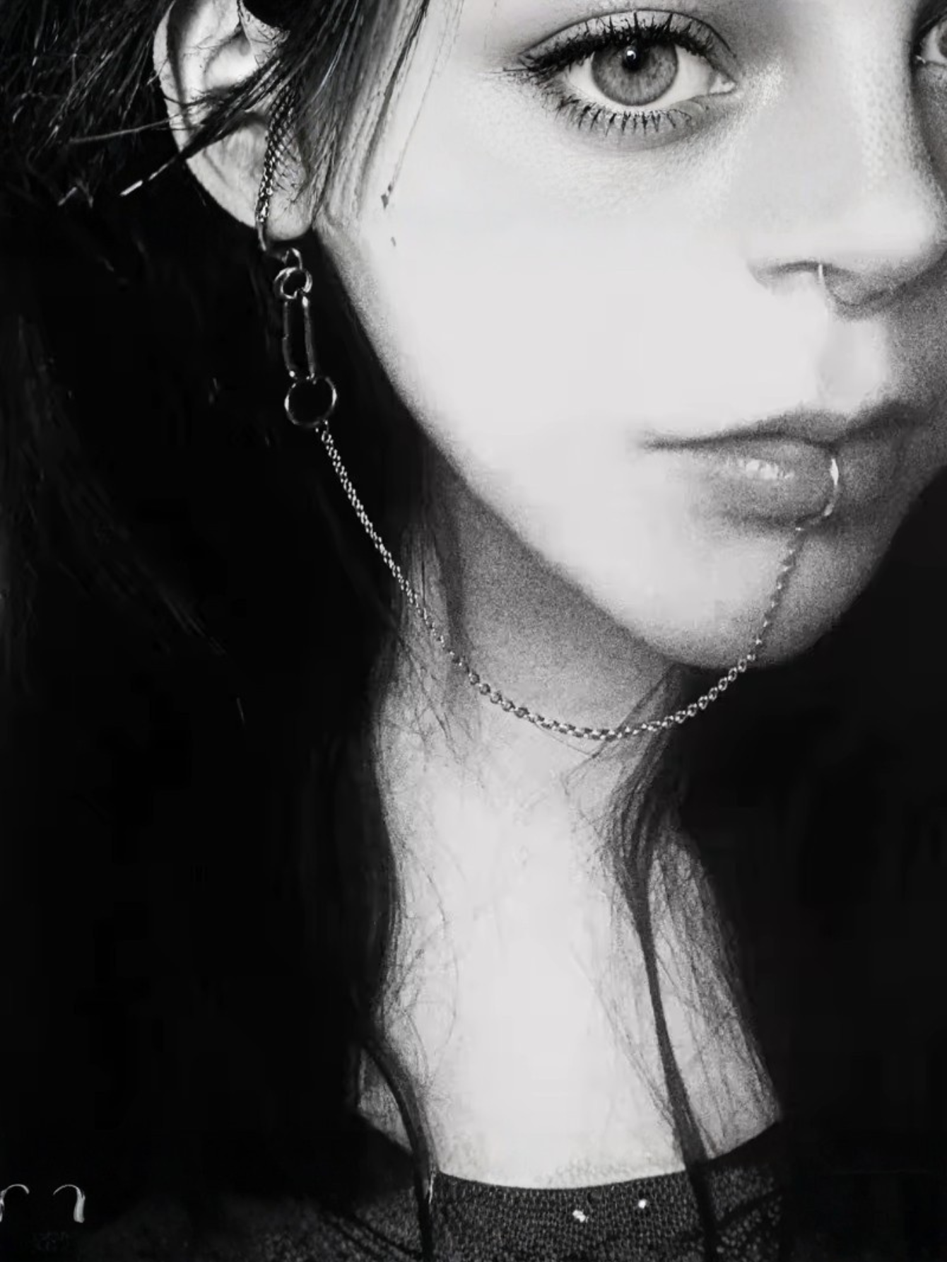 Lip to Ear Chain Anime Cosplay Jewelry