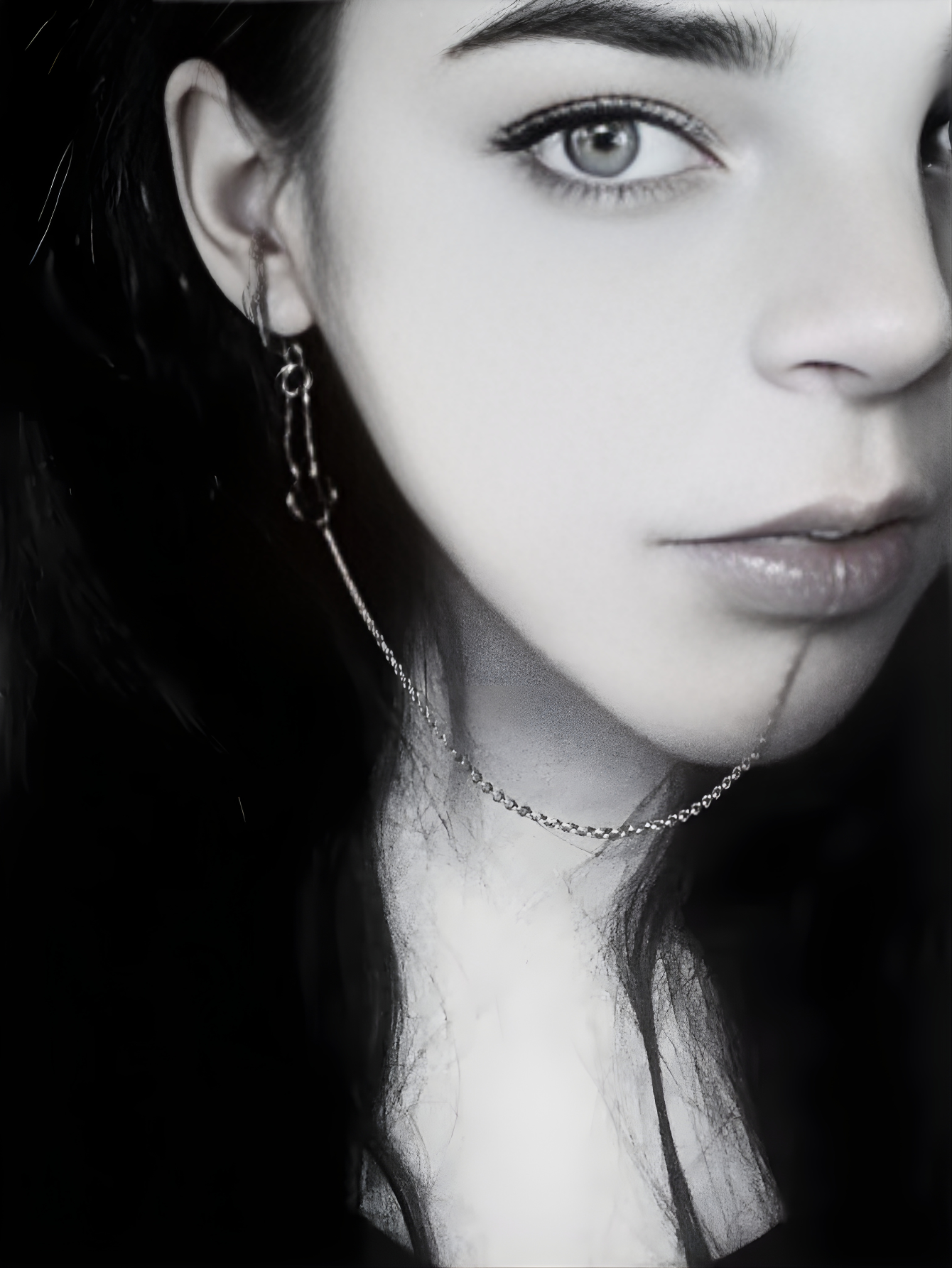 Lip to Ear Chain Anime Cosplay Jewelry