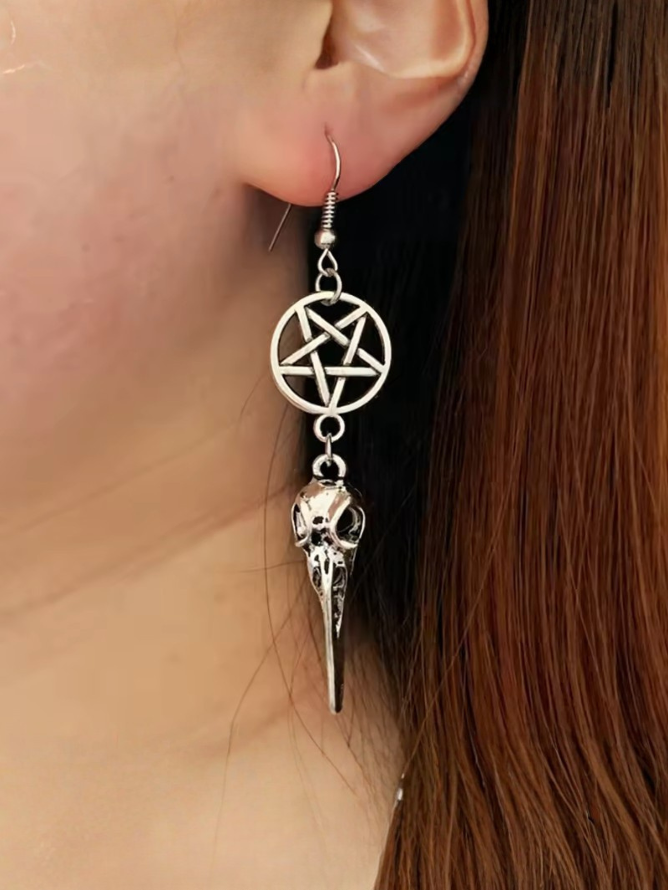Plague Doctor Star Earrings