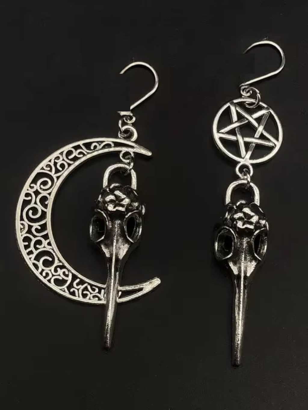 Plague Doctor Star Earrings