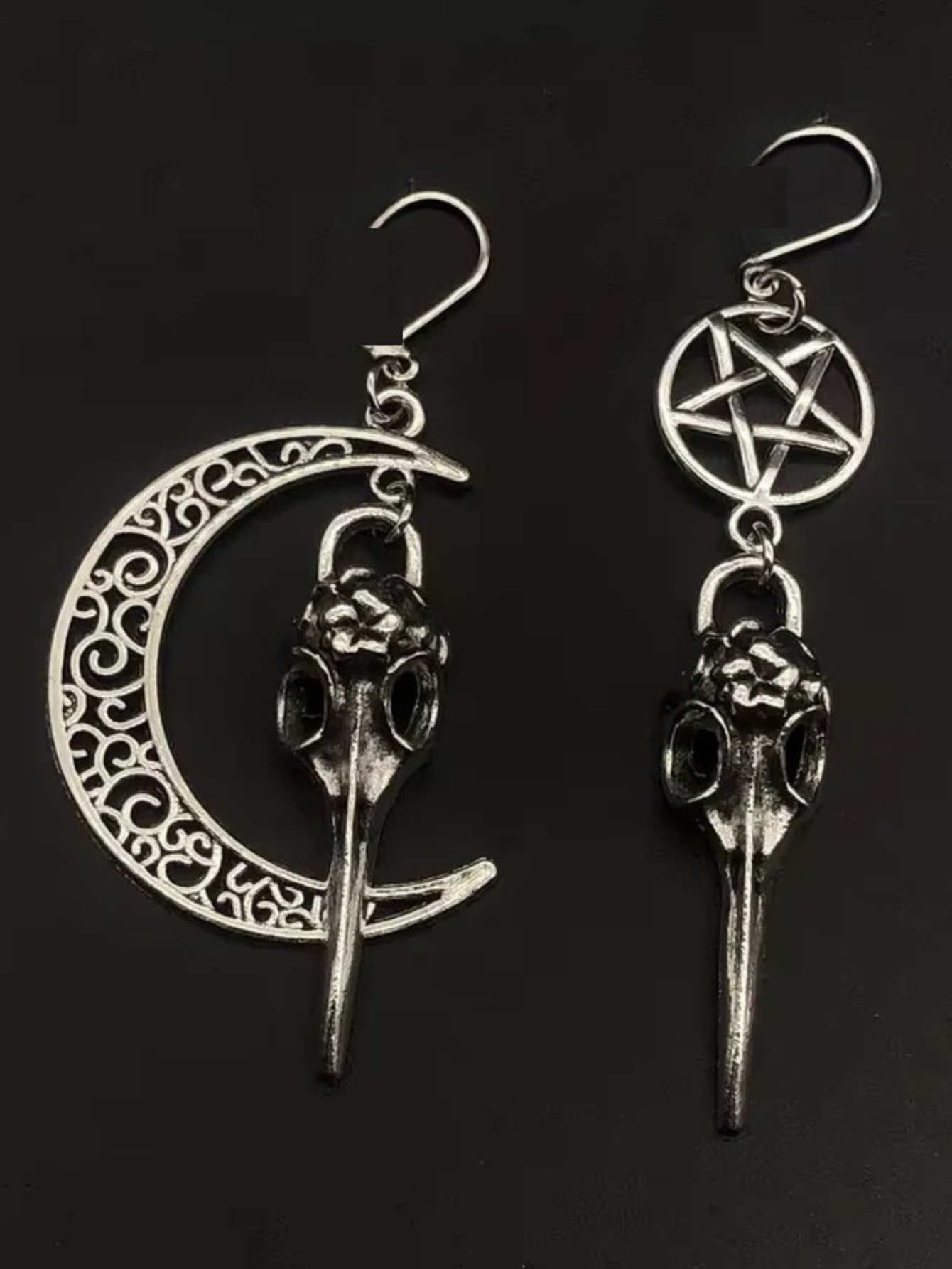 Plague Doctor Star Earrings
