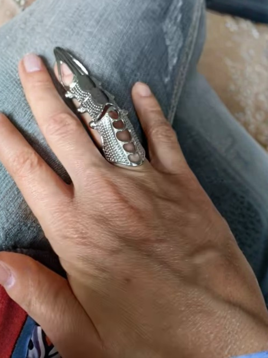 Gauntlet Gothic Ring Armor