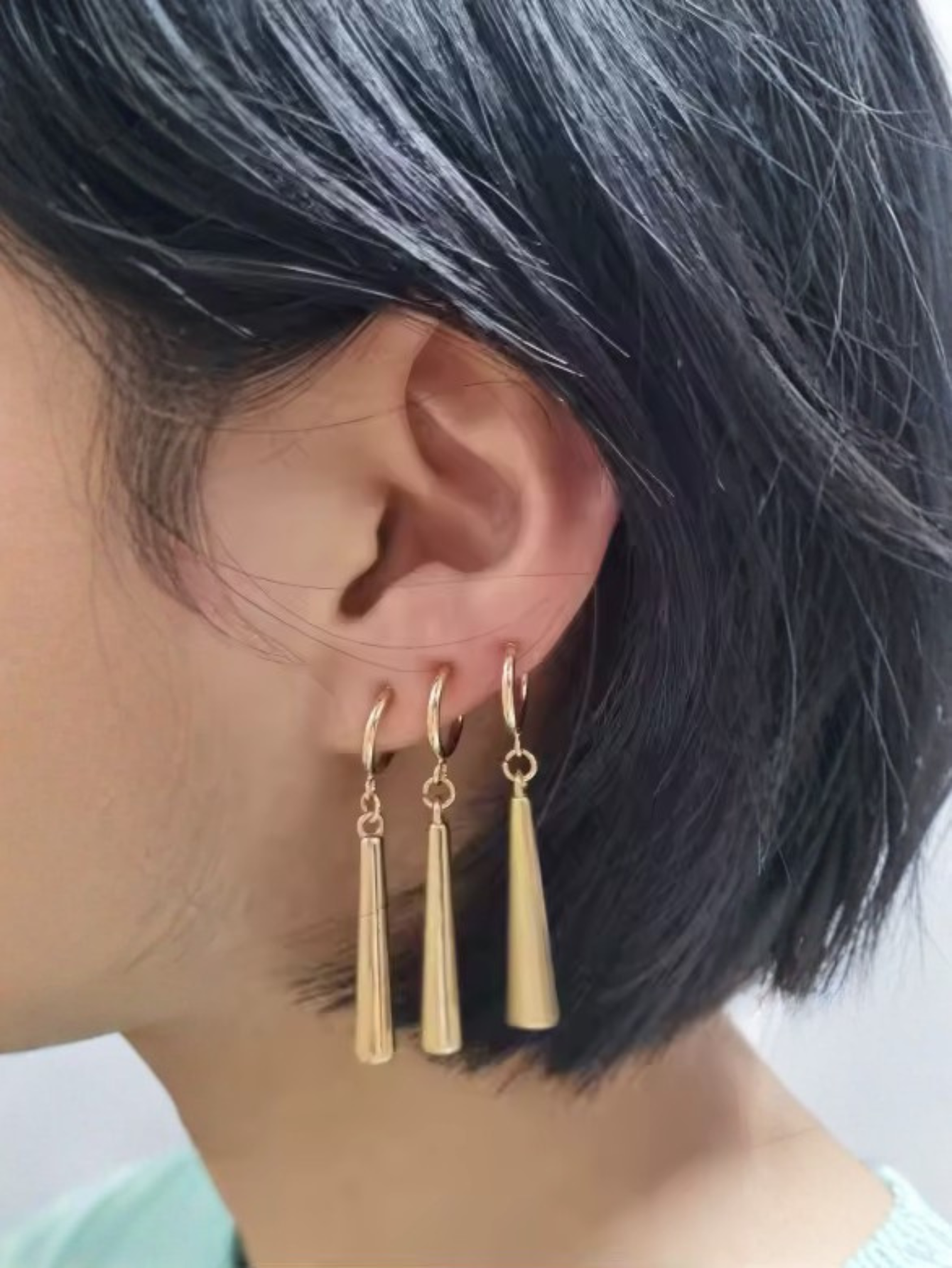 Zoro Gold Anime Cosplay Earrings