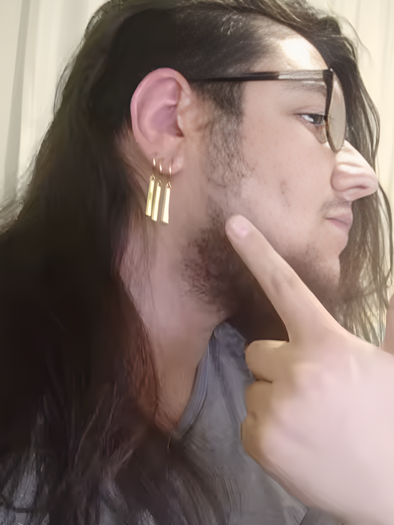 Zoro Gold Anime Cosplay Earrings