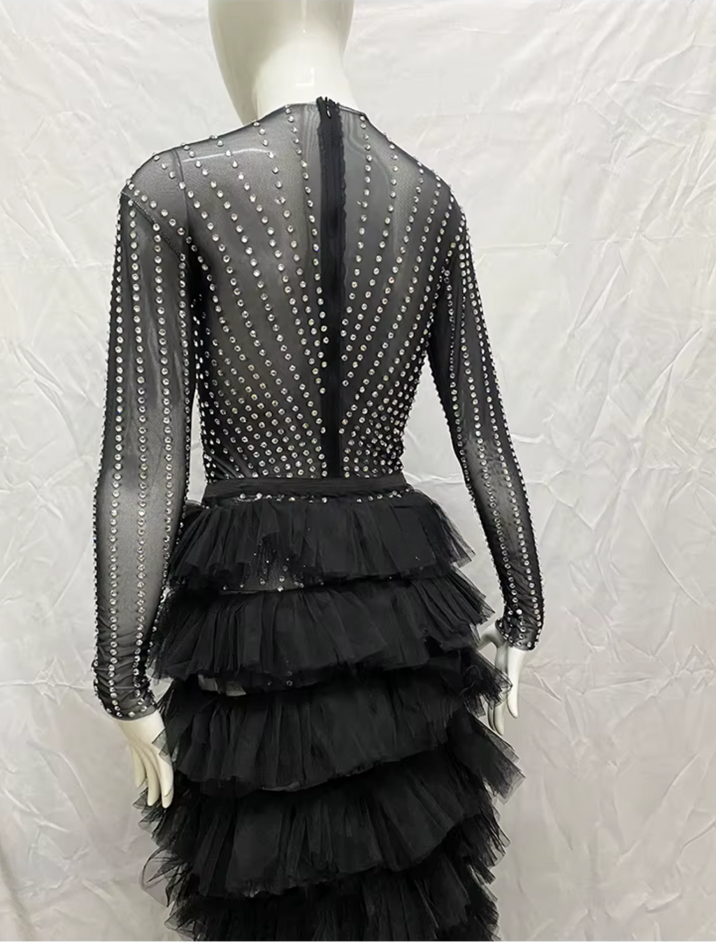 Goth Drag Queen 2Pc Costume