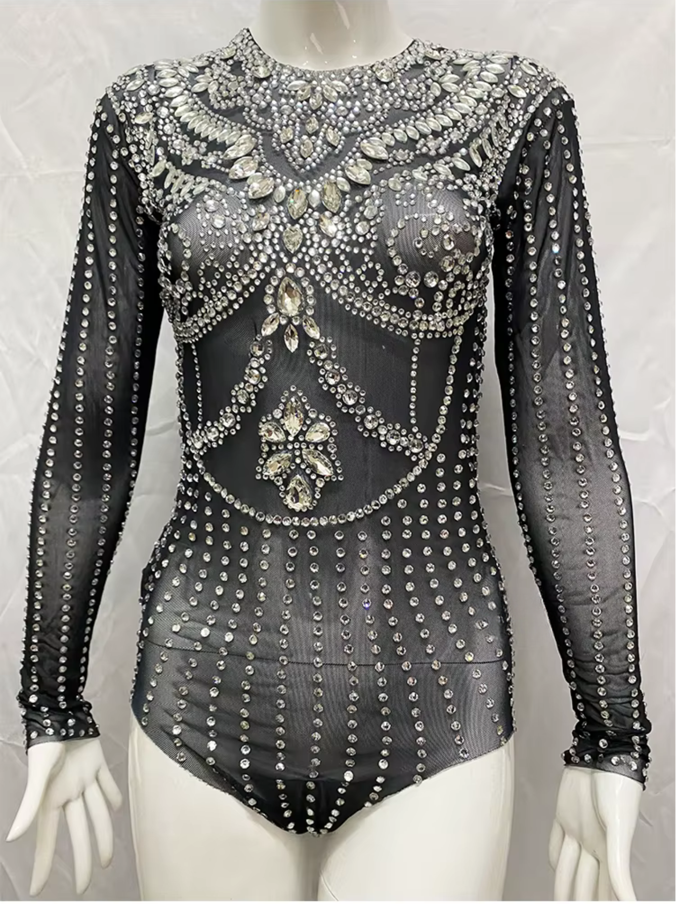 Goth Drag Queen 2Pc Costume
