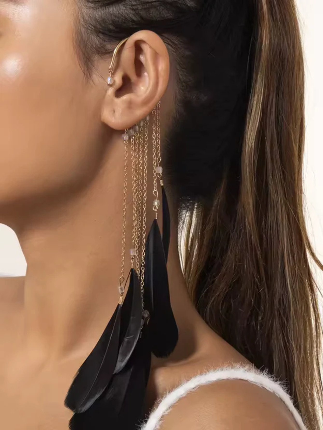Feather Ear Cuff