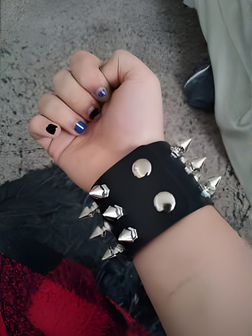 Rock Spiked Bracelet