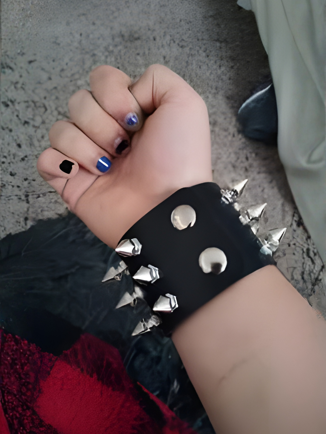 Rock Spiked Bracelet